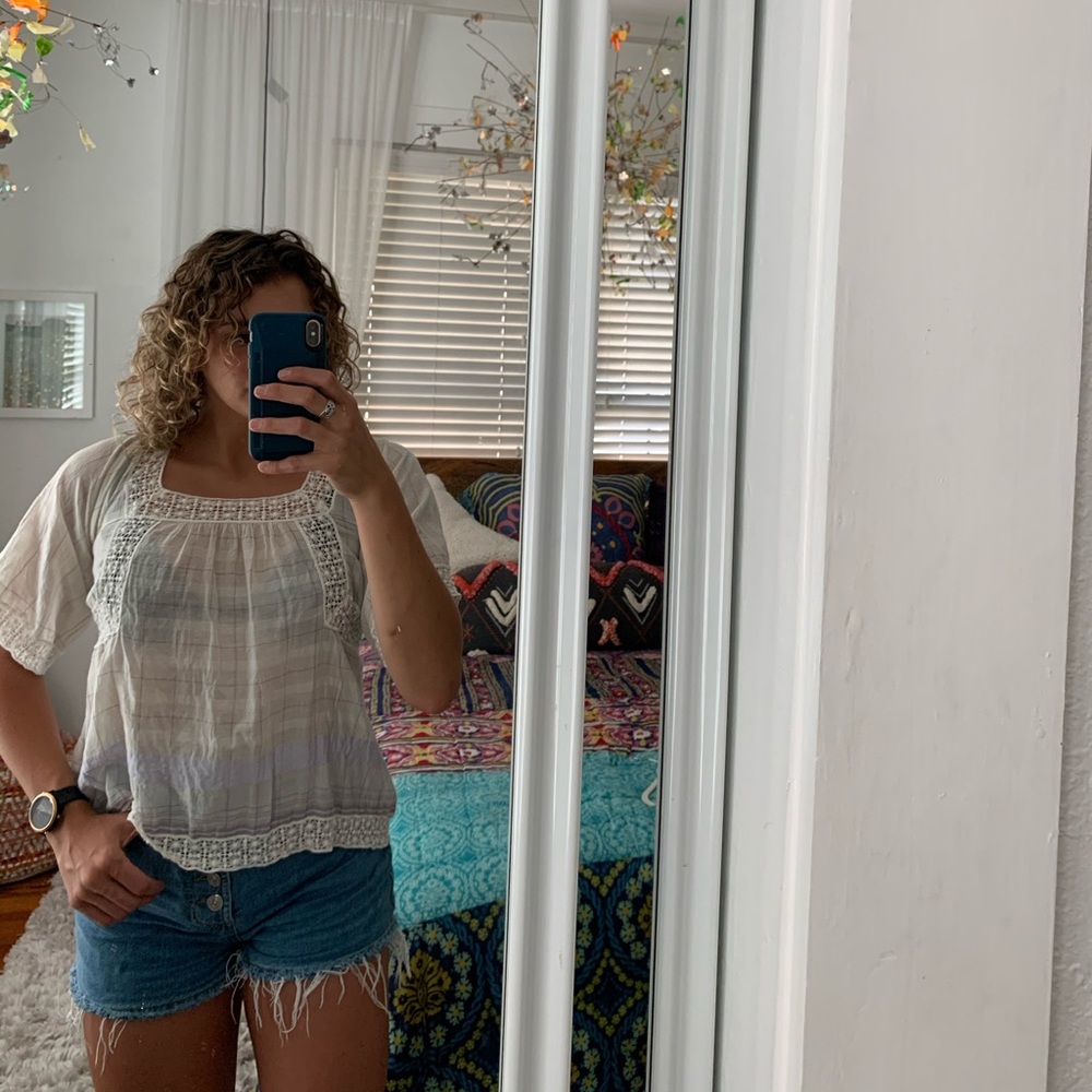 Anthropologie top!!